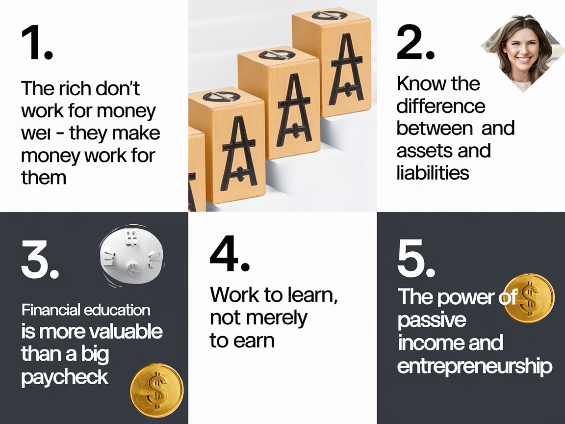 5-Life Changing Lessons From Rich Dad Poor Dad