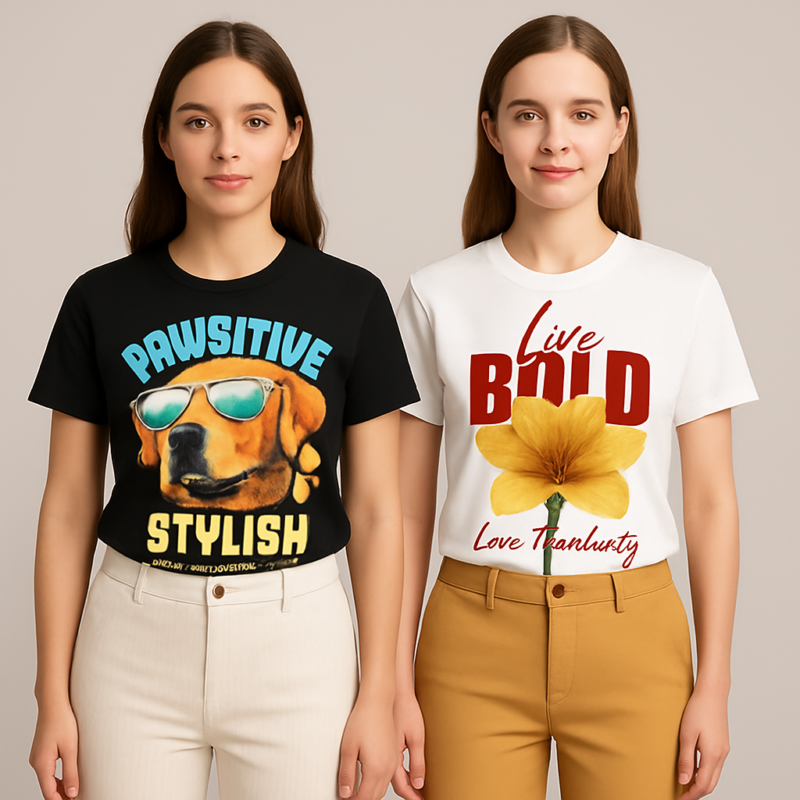 Women’s T-shirt and Trouser Combo